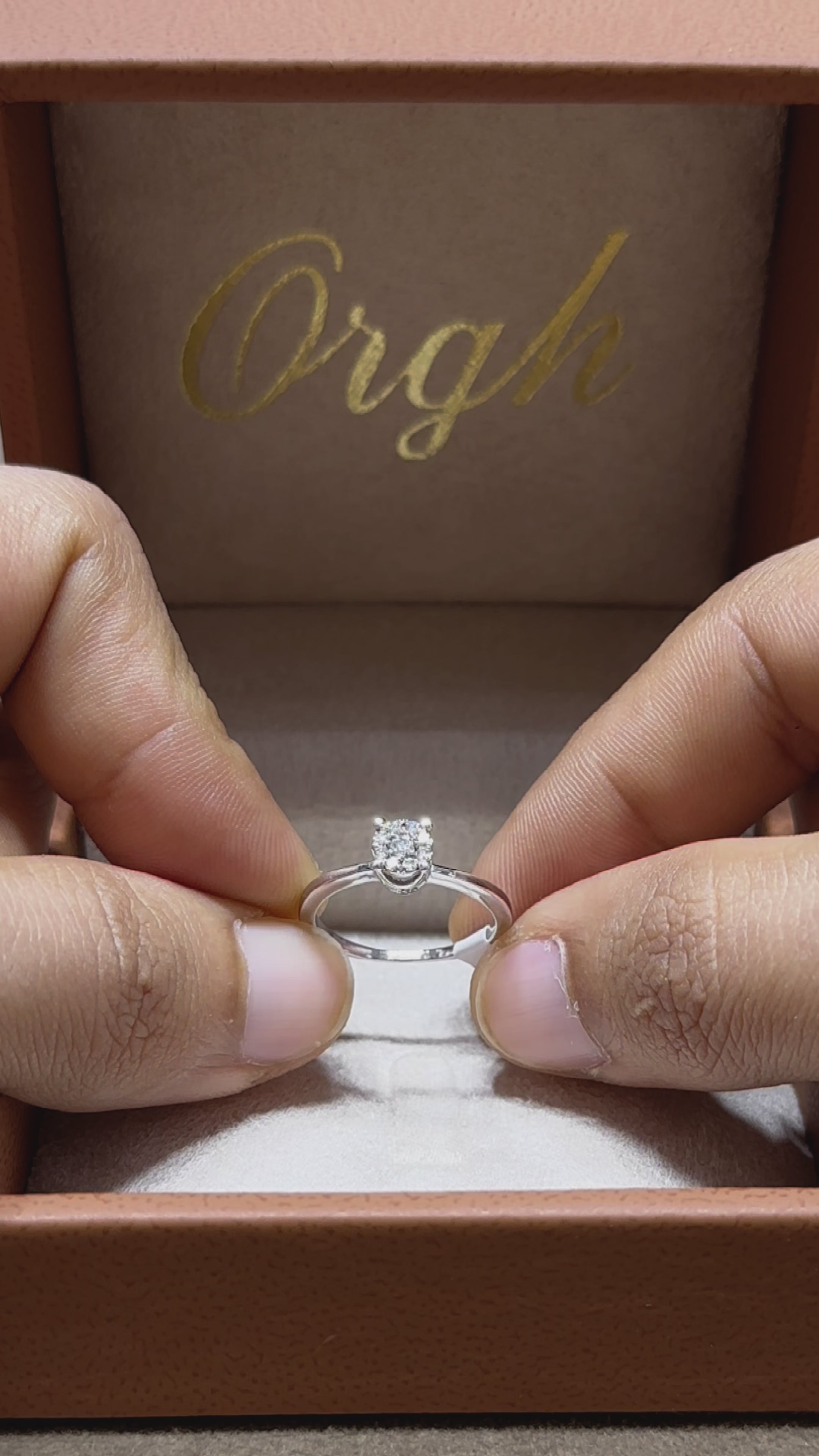 Bague diamant - Rondo
