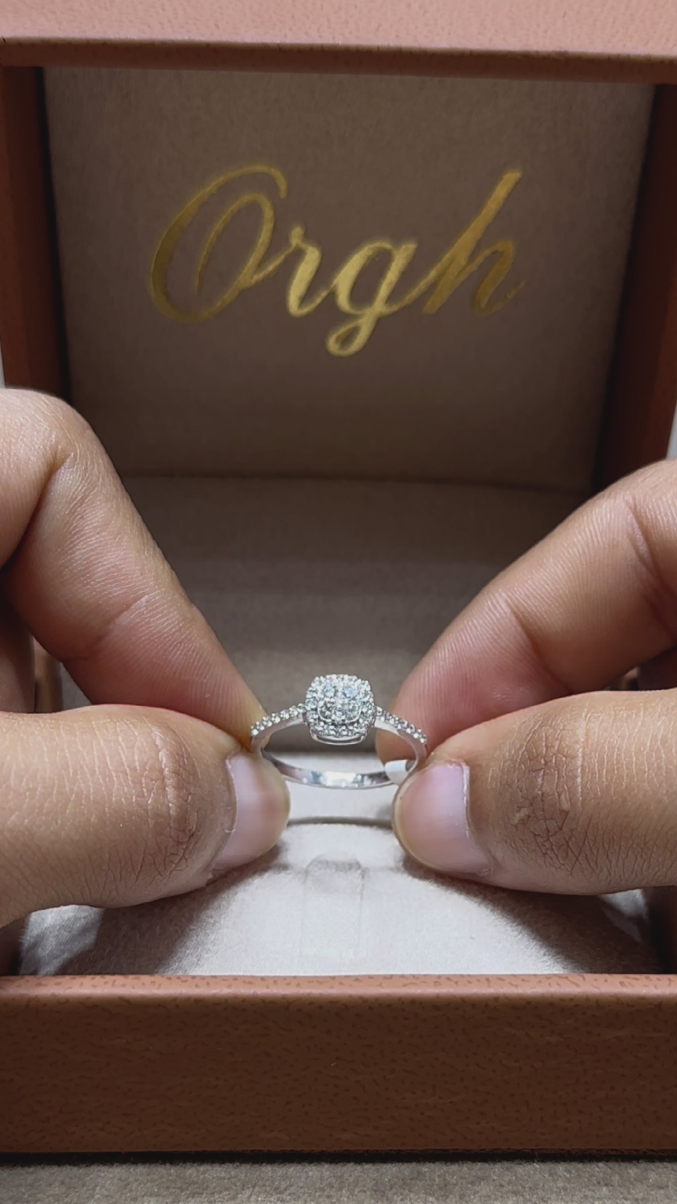 Bague diamant - Bomba Quadrata